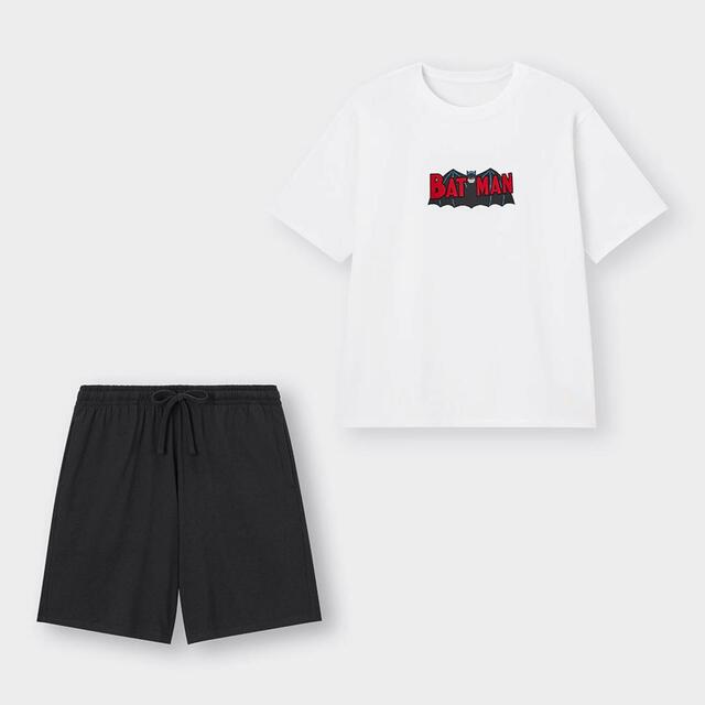 ドライラウンジセット ¥2,990|GU「バットマン」85周年コラボレーション