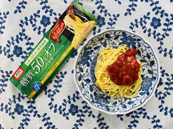 ニップン オーマイ　1食で1日分の食物繊維 糖質50％オフパスタ