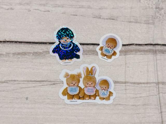 付録2：モンチッチ　シール3点セット