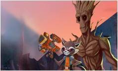 『マーベル ロケットとグルート』