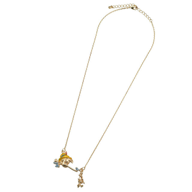 ピノキオ＆ジミニー・クリケット ネックレス Pinocchio Story Collection 2,500円