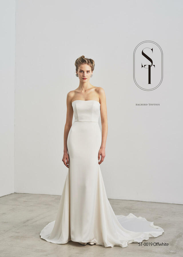 【クラウディア】ST新作ウェディングドレス｜ST-0019_Offwhite