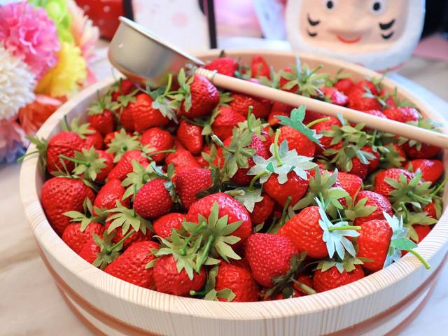 いちごを存分に楽しめる