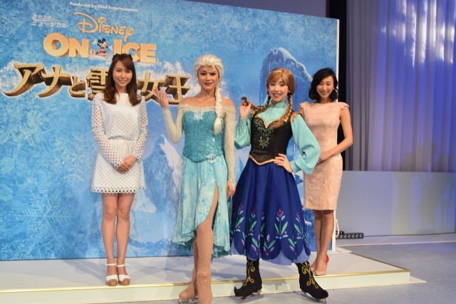 ディズニー オン アイス 今年はアナ雪フルストーリー アナ エルサ 浅田舞 May J 登場記者発表レポート 1 3 ディズニー特集 ウレぴあ総研