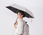 【KEYUCA スタッフ ベスト・オブ・ザ・イヤー2025】第4位:【遮光・UVカット】折畳傘 遮光耐風 55cm 無地(税込2,860円)