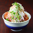 増し増しやさいの塩カツ丼