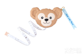 メジャー 1,500円|縦約6×横約10cm、(メモリ)表面:150cmまで、裏面:60inchまで|東京ディズニーシー「ダッフィーのハートウォーミング・デイズ」2018|【販売店舗】マクダックス・デパートメントストア