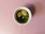 【セブン-イレブン】たんぱく質が摂れる!鶏団子の春雨スープ
