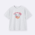 【ちいかわ×GU】「グラフィックT CHIIKAWA」1,290円／夏を楽しむちいかわたちが描かれたTシャツ