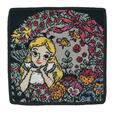 アリス、ものいう花、パンとバターフライ ミニタオル シェニール織 DISNEY ALICE IN WONDERLAND 75TH ANNIVERSARY 2,000円