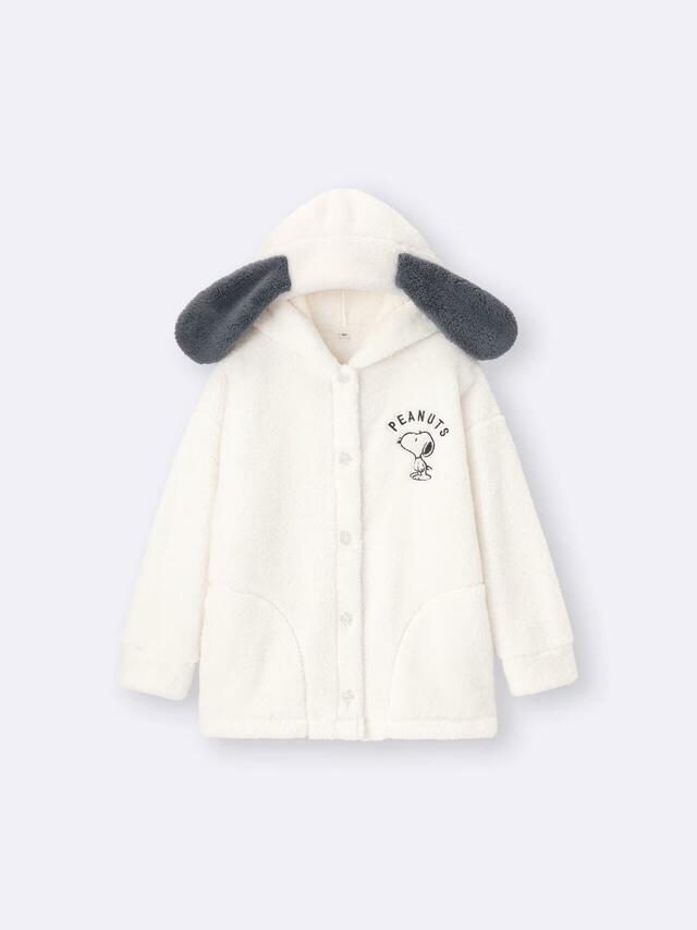 GU マシュマロフィールパーカ Peanuts ¥3,990
