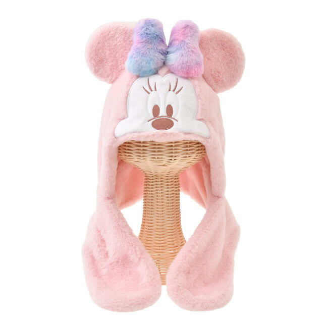 【キッズ用】ミニー キッズ用マフラー フード ピンク ENJOY WINTER 3,900円