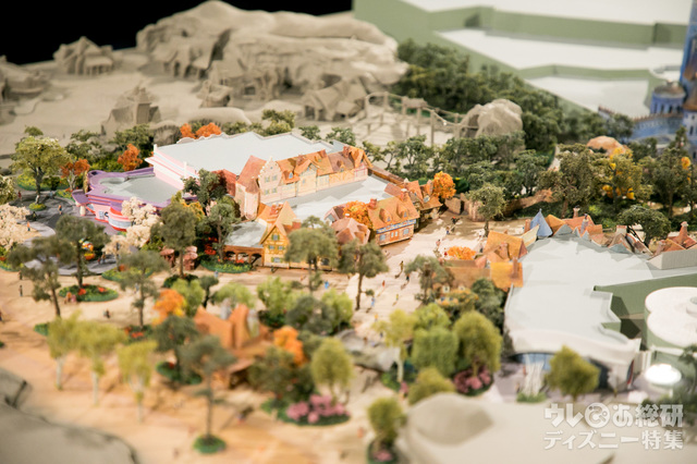 ベルズ・ビレッジ。シンデレラ城から