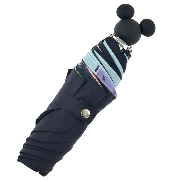 ミッキー&フレンズ 折りたたみ傘 晴雨兼用 ポーチ入り ウォーク SHINY DAY 3,900円