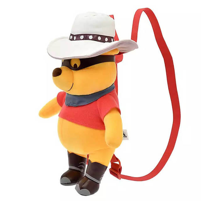 プーさん リュックサック・バックパック ぬいぐるみ風 Western Pooh 5,720円