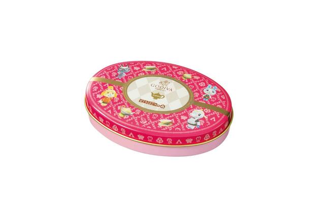 「ゴディバ meets どうぶつの森 アソートメント/Pink 6粒入」