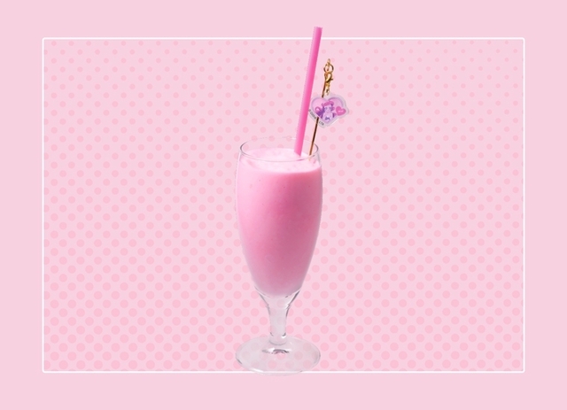 <アリエル>ピーチ風味ヨーグルトドリンク 1,190円|ディズニー「MANGAプリンセス」OH MY CAFE