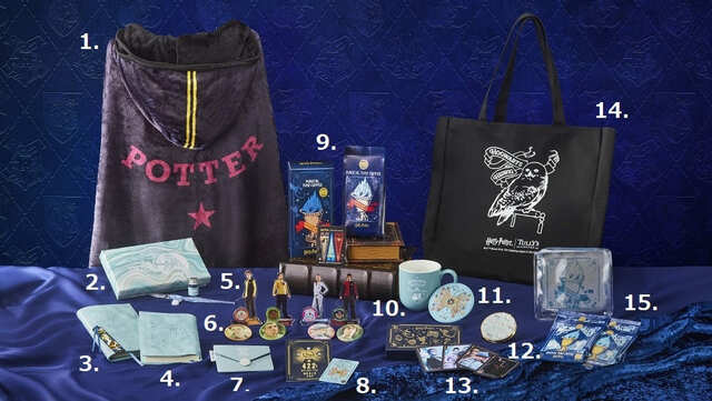 「Magical Coffee Time グッズ・ビーンズ」＜期間：2024年10月30日～＞【タリーズコーヒーで「ハリー・ポッターと炎のゴブレット」の世界を感じられる『Magical Coffee Time』開催！】