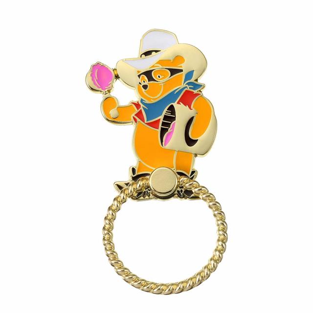プーさん スマートフォンリング Western Pooh 1,760円