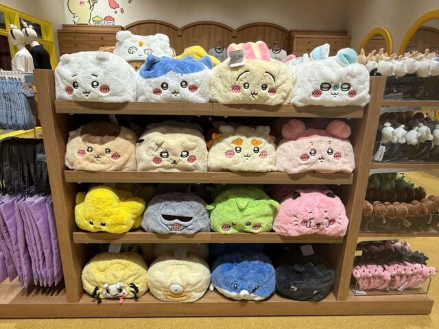 ぬいぐるみキャップはうさぎモチーフのショップでも購入可能！