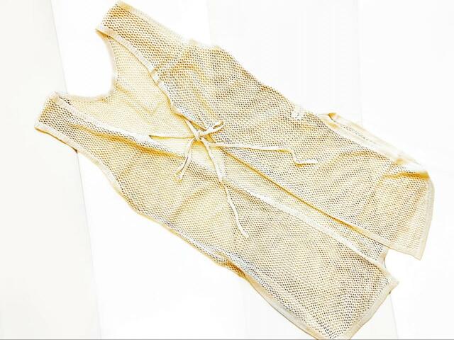 【maviru by KiraKiraShop wayメッシュワンピース】素材が軽いので暑さも気になりません