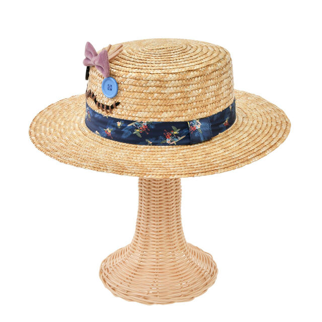 スティッチ＆スクランプ 帽子・ハット 麦わら Disney Stitch Day Collection 4,000円