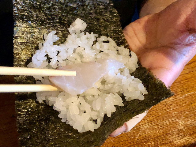 【はま寿司　お家ではま寿司　手巻きセット】ネタをいくつ乗せるか話しながら手巻き寿司を作る時間が楽しいですね