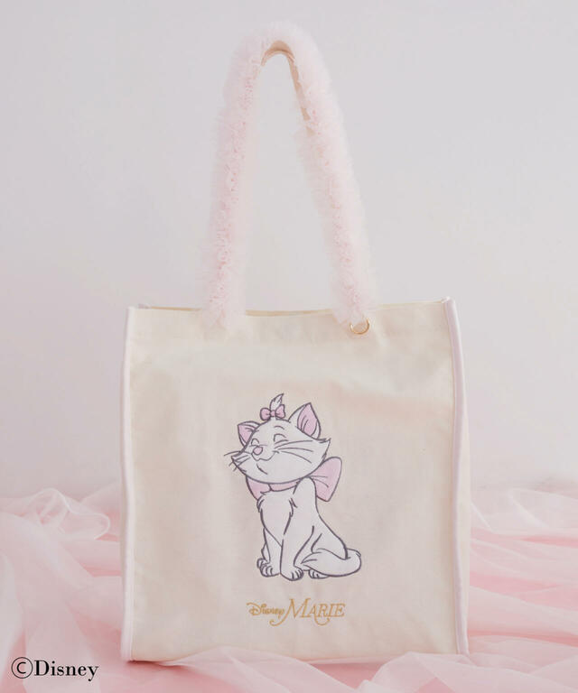 Maison de FLEUR フリルハンドルトートバッグ ￥6,200