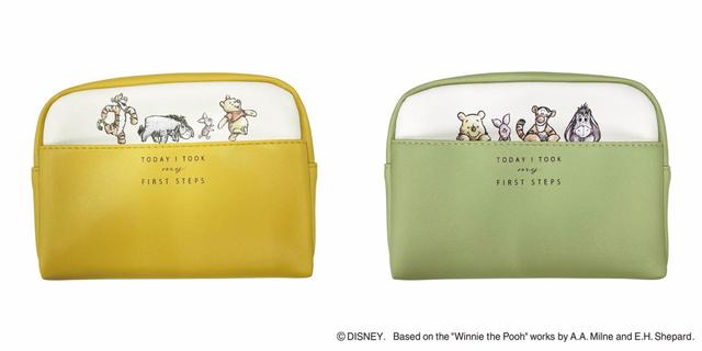 ボックスポーチ くまのプーさん 各2,310円(税込)