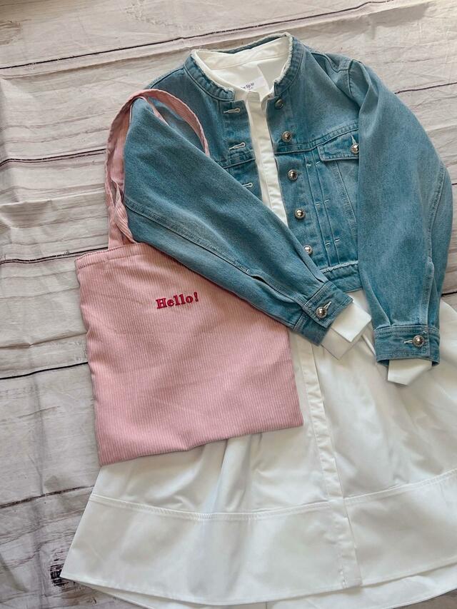 カジュアルなガーリーコーデに合わせてみました♪