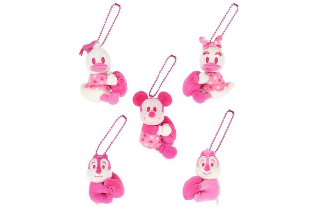 ぬいぐるみチャーム 1,600円|東京ディズニーランド「ディズニー・パルパルーザ“ミニーのファンダーランド”」スペシャルグッズ|販売店舗:東京ディズニーランド「ディズニー&カンパニー」|発売日:2025年1月13日(火)