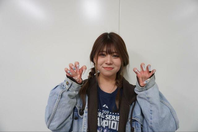 【りむむさん】おぱんちゅうさぎを付けた可愛いネイルとのショット