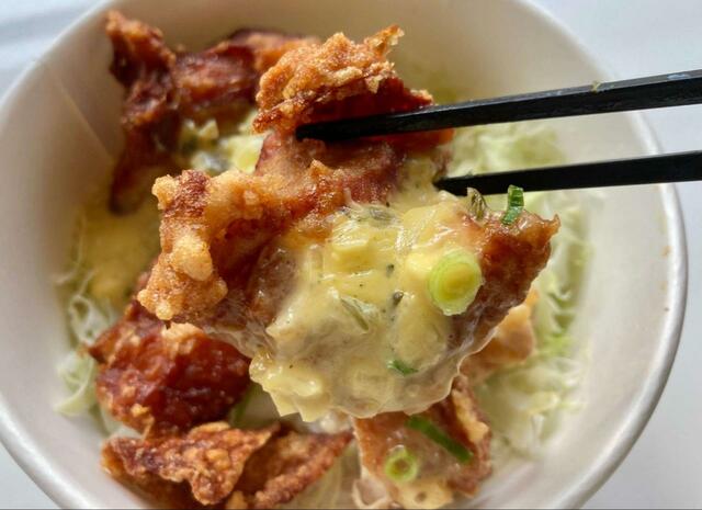 【ガスト ランチ唐揚げテリタル丼】やみつきになるテリタル！