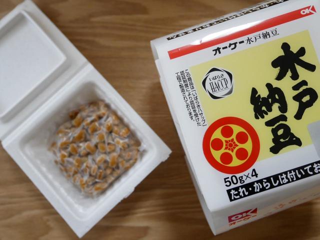たれとからしが付いていない分、この安さ／オーケー　水戸納豆
