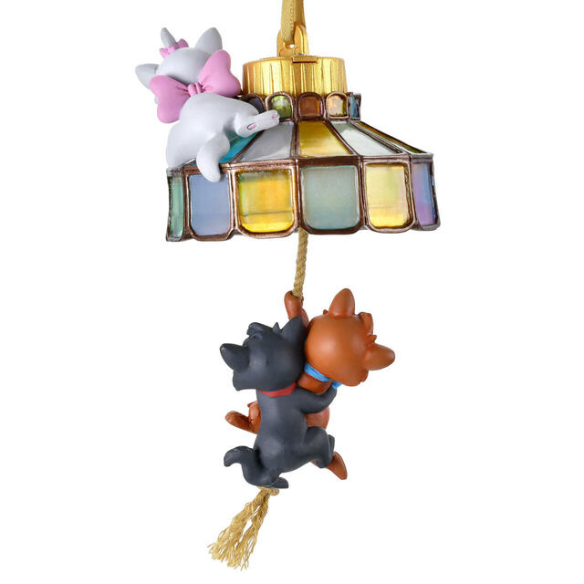 マリー、ベルリオーズ、トゥルーズ おしゃれキャット オーナメント ライトアップ Disney Christmas Ornament 2,800円