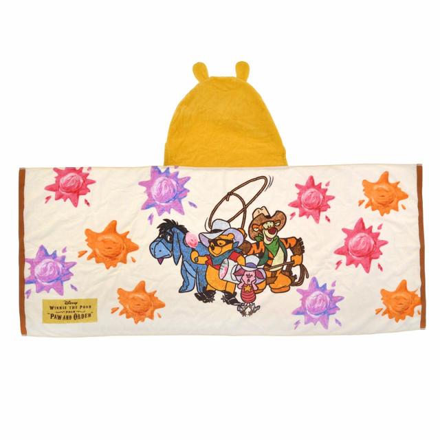 プー＆フレンズ タオル フード Western Pooh 3,300円