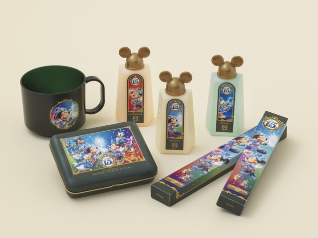 東京ディズニーシー・ホテルミラコスタ　15ｔｈ　アニバーサリー　限定デザインのルームアメニティー 