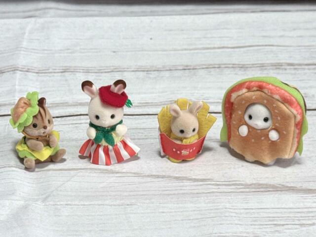 今回出会えた4人の赤ちゃんたち。狙っていたAとDをどちらもゲット。しかも被りなしという、うれしい結果になりました！