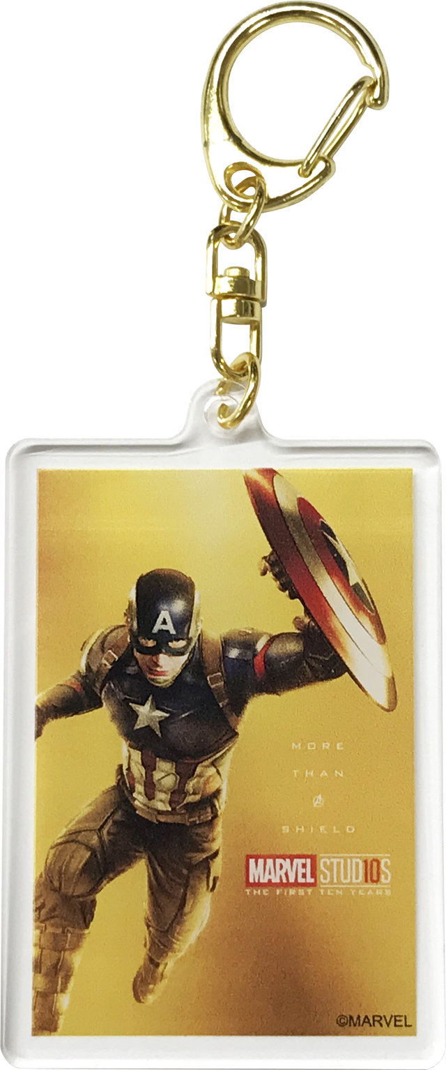アクリルキーホルダーA(キャプテン・アメリカ)