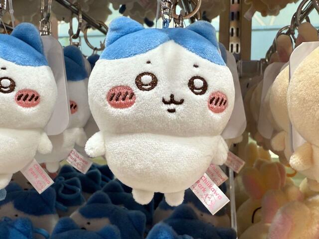 マスコットのタグに注目！「ちいかわパーク」仕様です