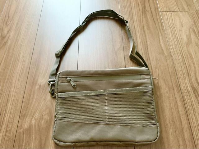 【ワークマン Wジョイントスクエアサコッシュ】ショルダーバッグ・ポーチの2WAY対応