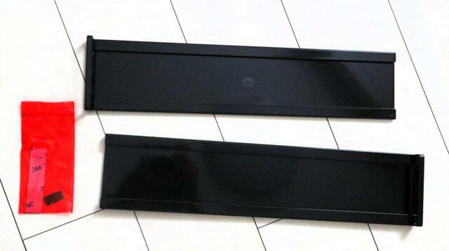 【tower伸縮排気口カバー】スチール製で2つのパーツに分かれています