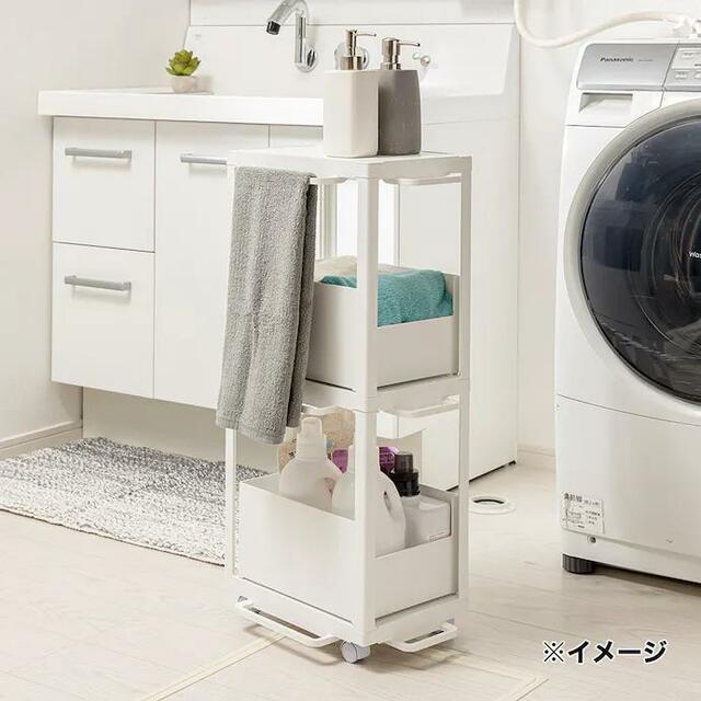 【カインズの収納グッズ売上ランキング 4位】「Storagecart Skitto 3段」3,480円（税込）