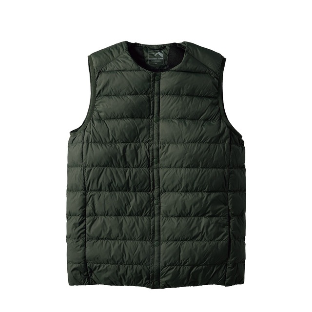 【ワークマン冬アウター売上ランキング 6位】「リペアテック洗えるフュージョンダウンライトベスト」2,500円（税込）