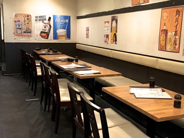 「和心皆伝 肉美割烹 かいしん」店内