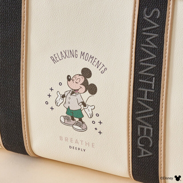 SAMANTHAVEGA /DISNEY DREAM TRAVELコレクション「ミッキーマウス」 ハンドバッグ ¥19,800-