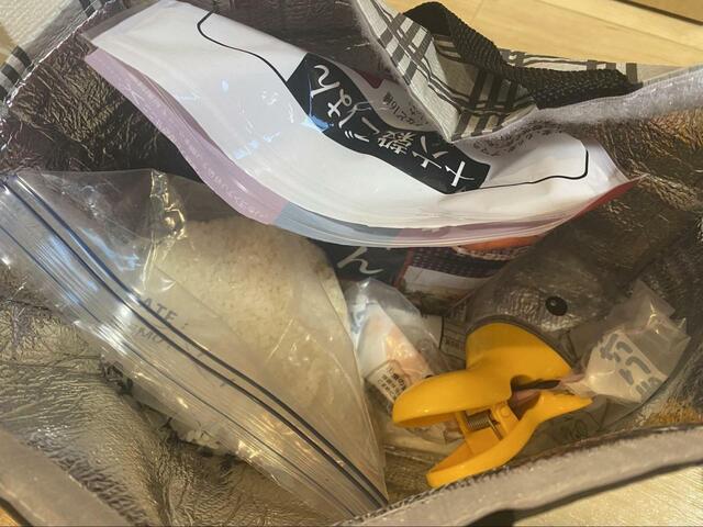 【ビフォー】今までの米びつは保冷バッグ
