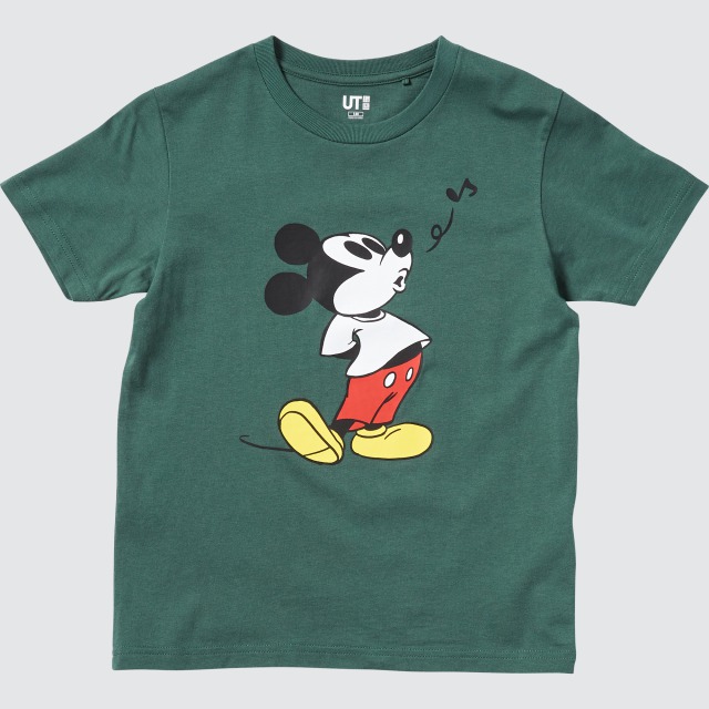 ユニクロUT「MICKEY STANDS」コレクション/KIDS(900円)