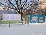 【ちいぽけ雪まつり】雪像のサイズは高さ3m×横6m！横には特設ブースも