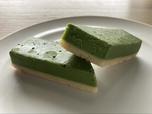 【ファミリーマート スナフキン抹茶チーズケーキ】コーヒーやお茶にもよく合います